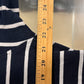 Y2K South Pole Classic Logo Striped Polo Shirt Size Large