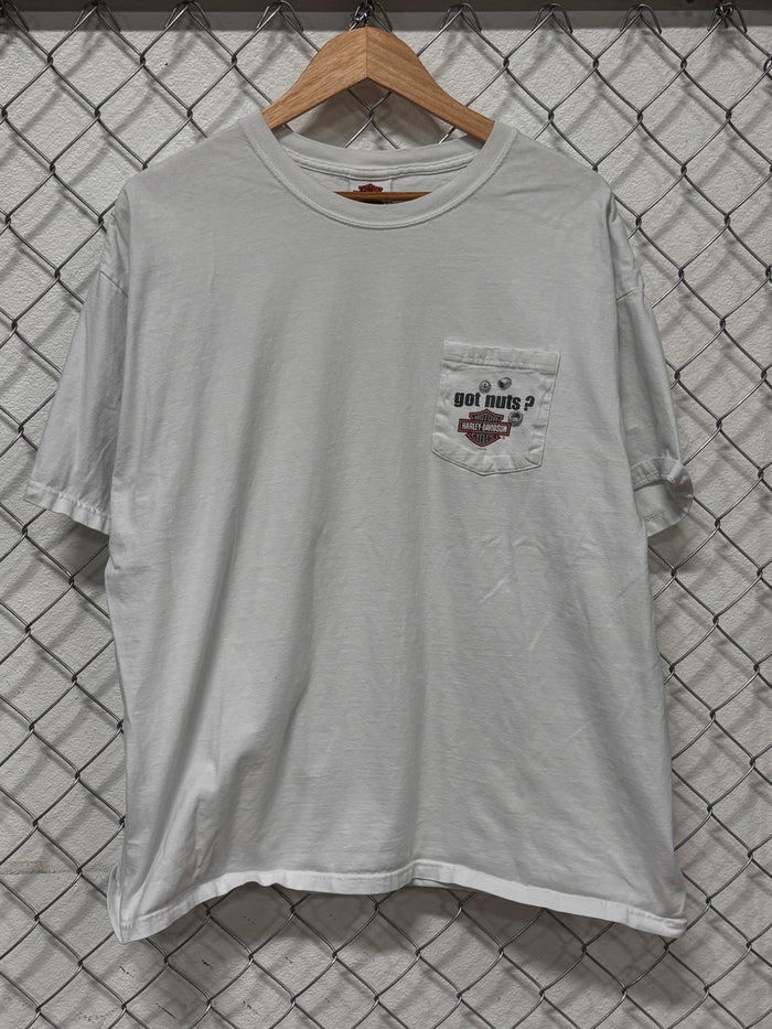 Harley Davidson New York City Pocket Biker Tee Size XXL