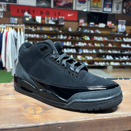 Jordan 3 'Black Cat' Size 8.5 (DS)