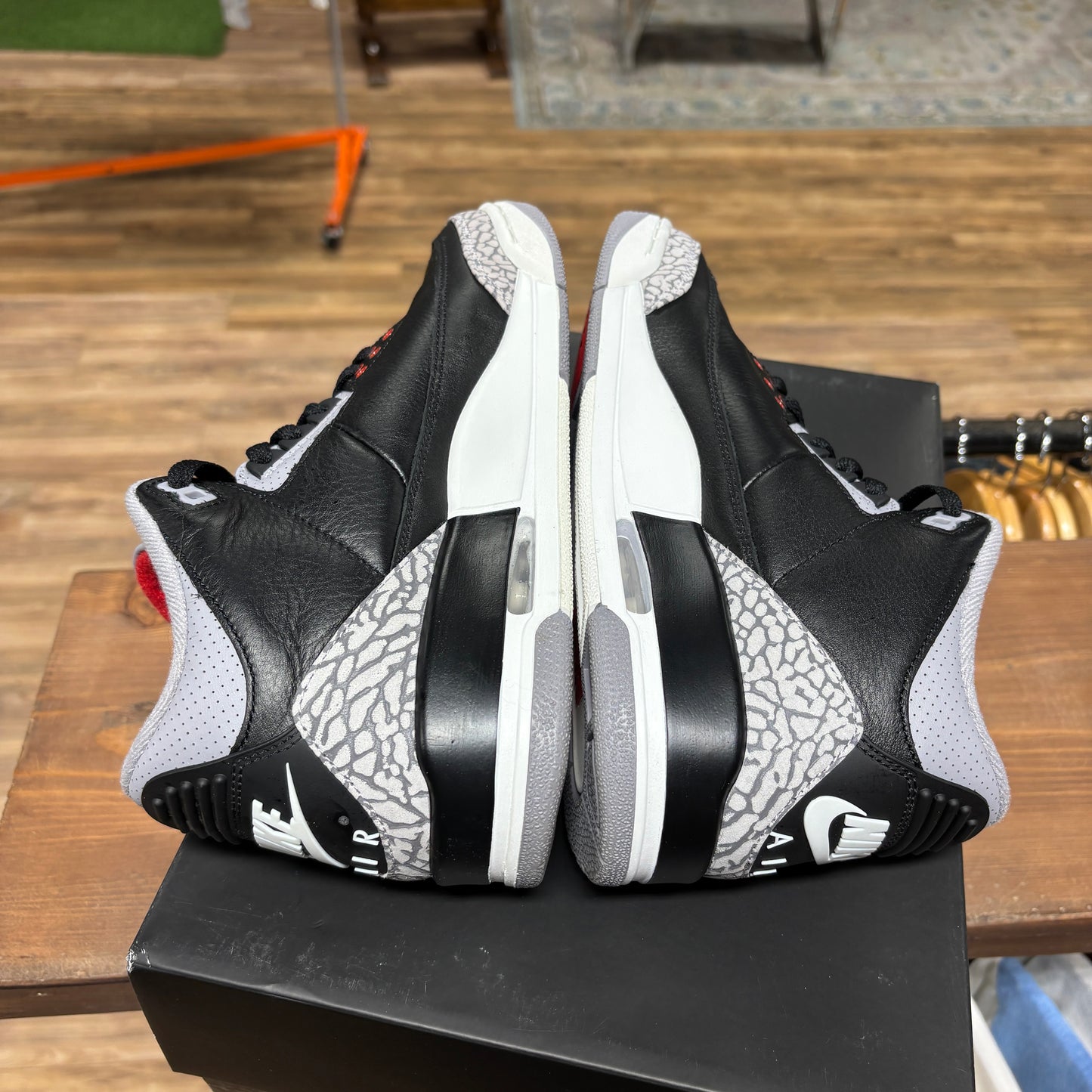 Jordan 3 'Black Cement' Size 8