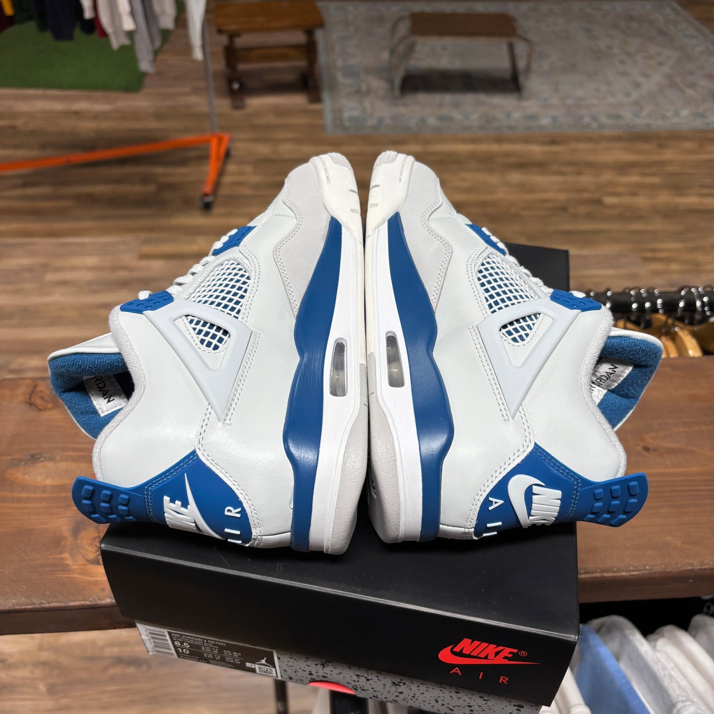 Jordan 4 'Military Blue' Size 8.5
