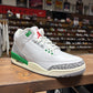 Jordan 3 'Lucky Green' Size 8M/9.5W (DS)