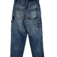 Vintage Y2K FUBU Denim Baggy Cargo Jeans Size 32x34