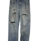 Vintage Y2K Ecko Unlimited Distressed Light Wash Denim Jeans Size 34x34