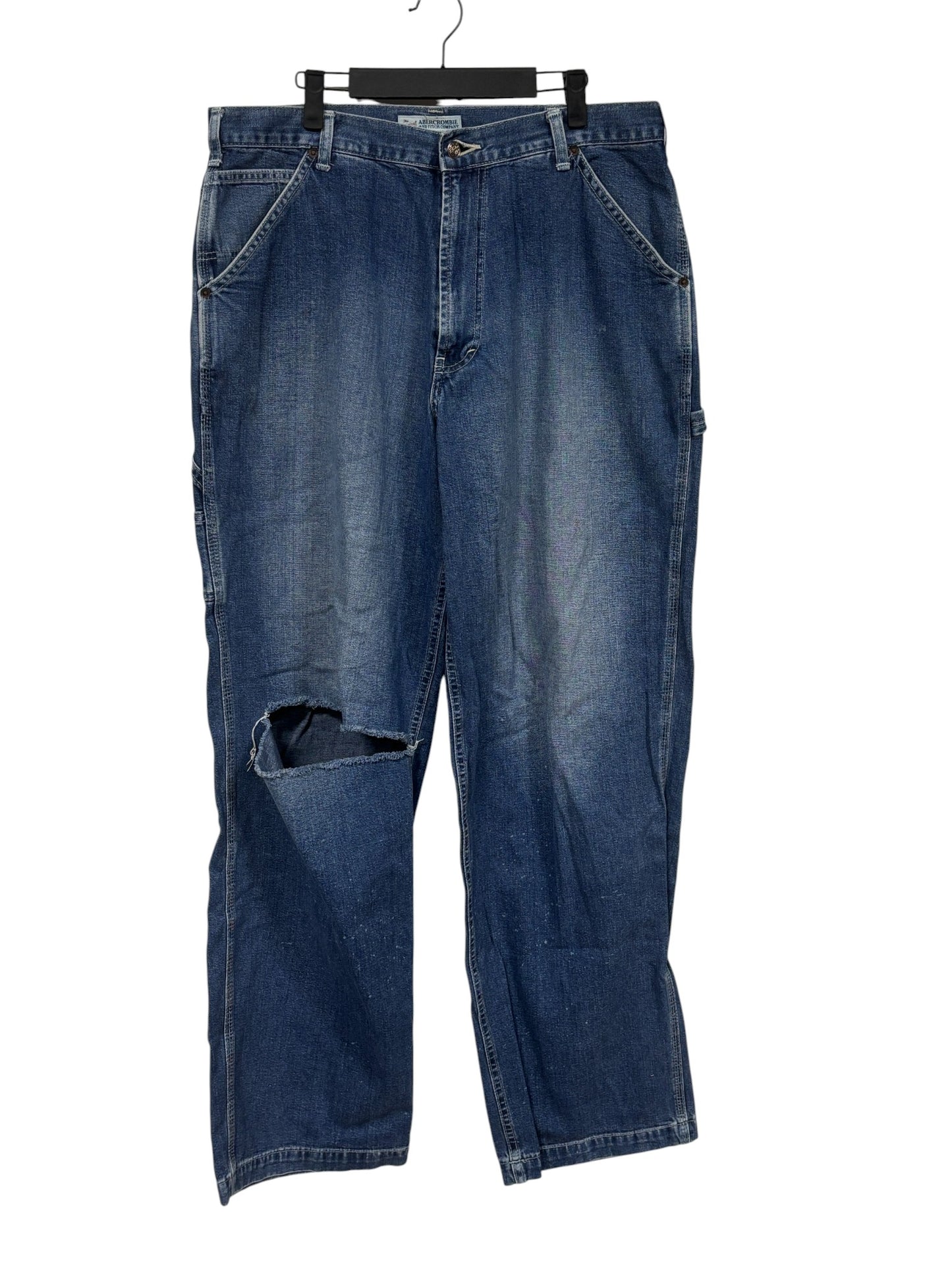 Vintage 90's Abercrombie and Fitch Baggy Denim Jeans Size 36x34