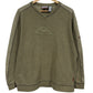 Vintage Y2K Quiksilver Brown Classic Logo Sweater Size XL