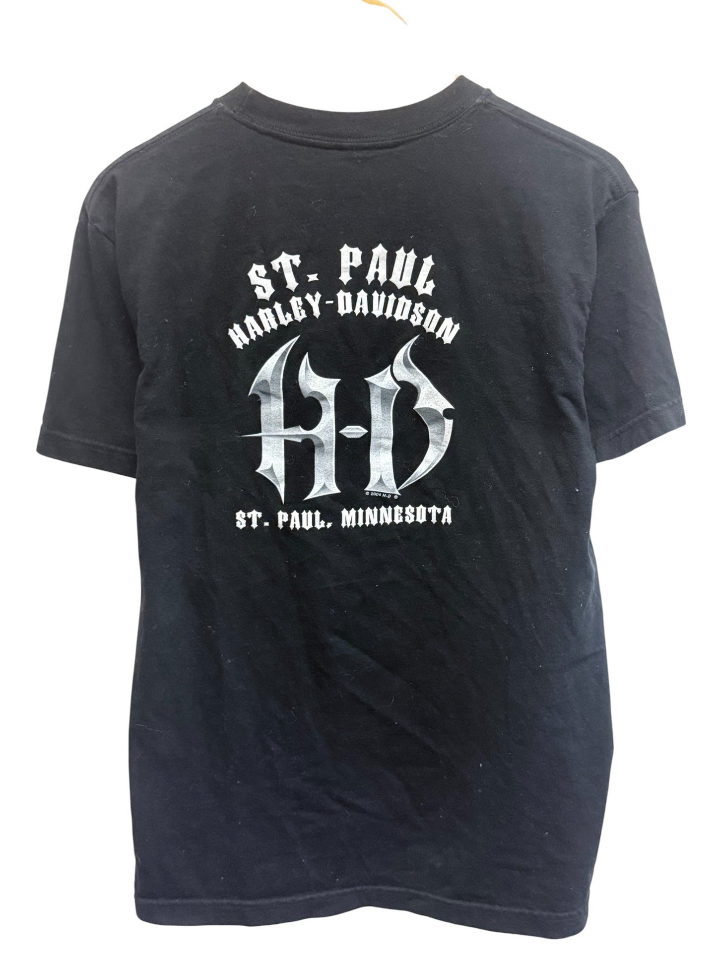 Harley Davidson St. Paul Minnesota Biker Graphic Tee Size Medium