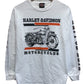 Harley Davidson Yellowstone Bozeman Montana Long Sleeve Shirt Size Medium