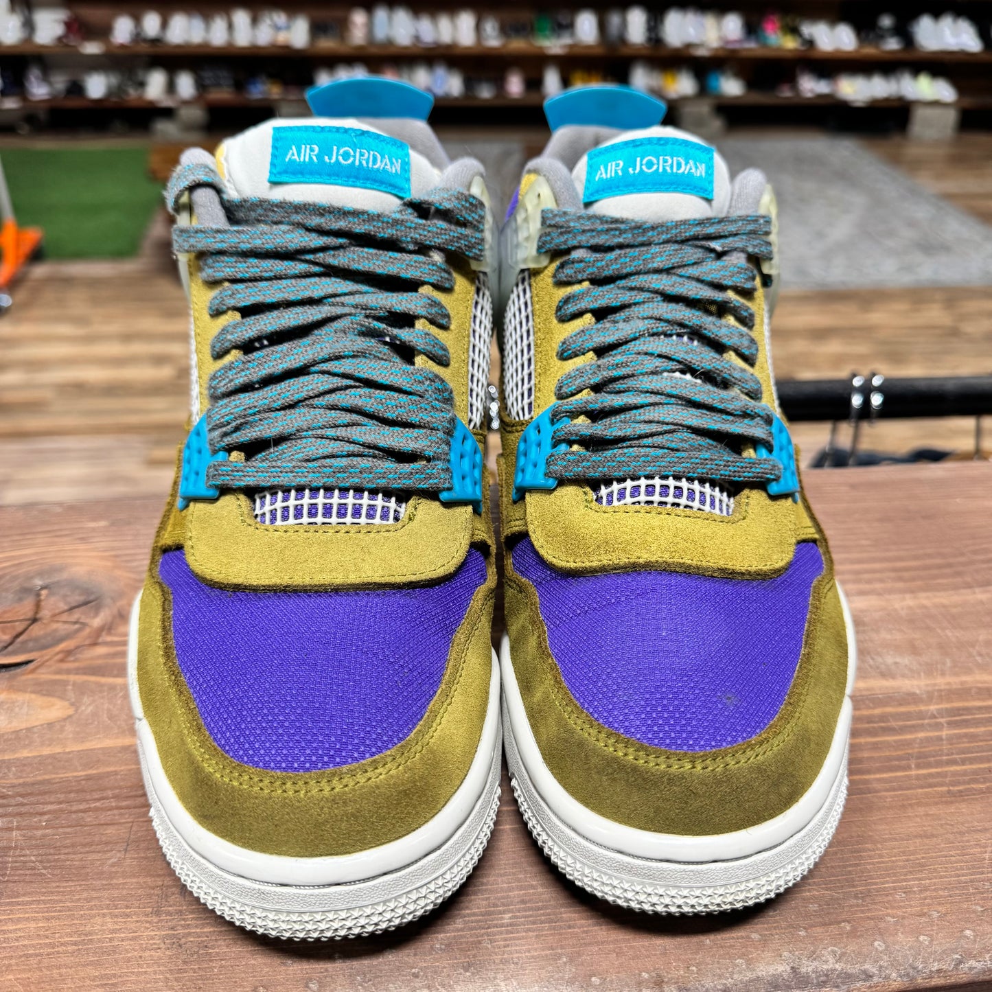 Jordan 4 'Union Desert Moss' Size 10.5