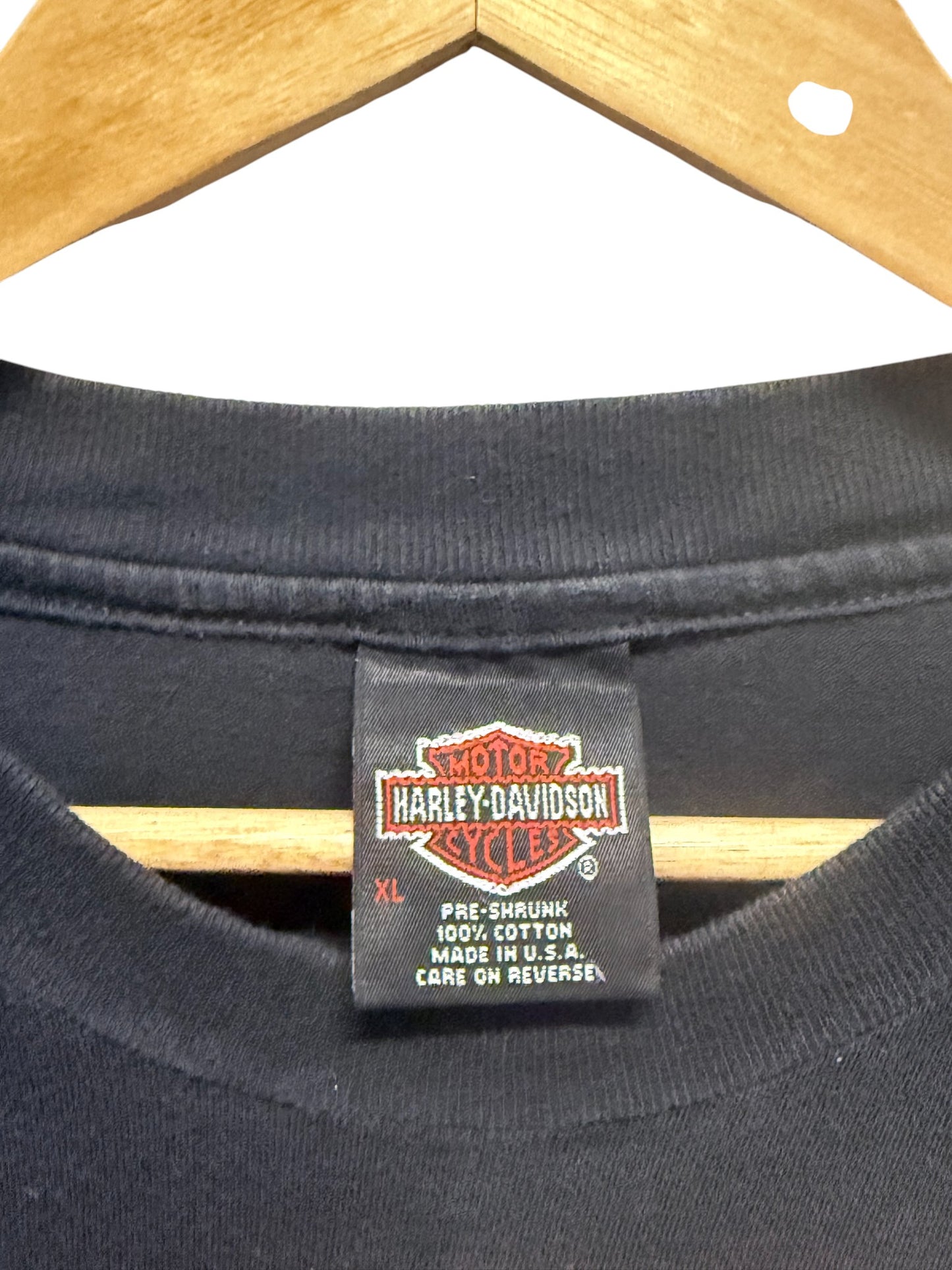 Vintage 90's Harley Davidson Bad Boy Nashville Biker Graphic Tee Size XL