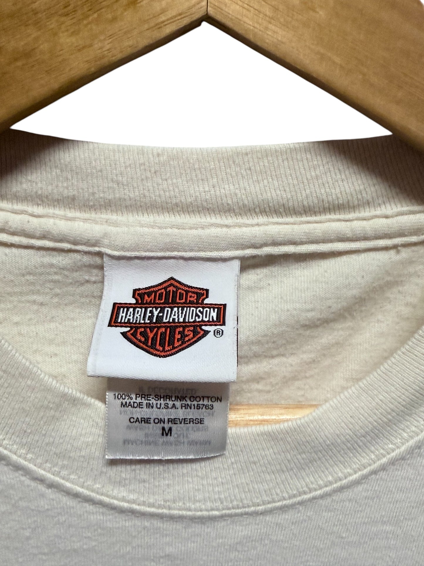 Harley Davidson Copper Canyon Butte Montana Long Sleeve Size Medium