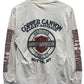Harley Davidson Copper Canyon Butte Montana Long Sleeve Size Medium