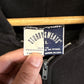 Vintage 90's Lee Sturdy Sweats Black Blank Zip Up Hoodie Size Large