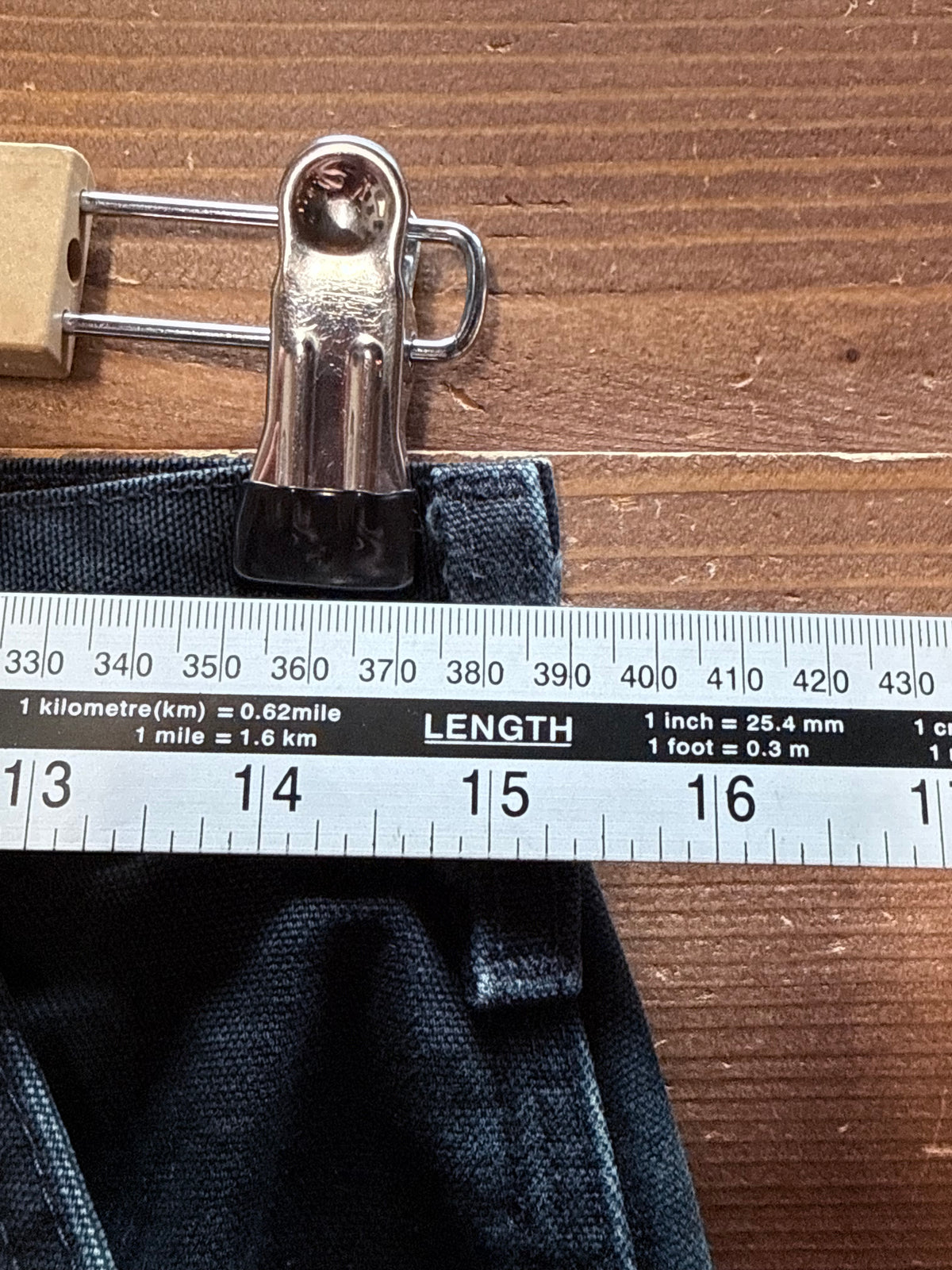Carhartt Black Carpenter Pants Original Fit Size 30x28