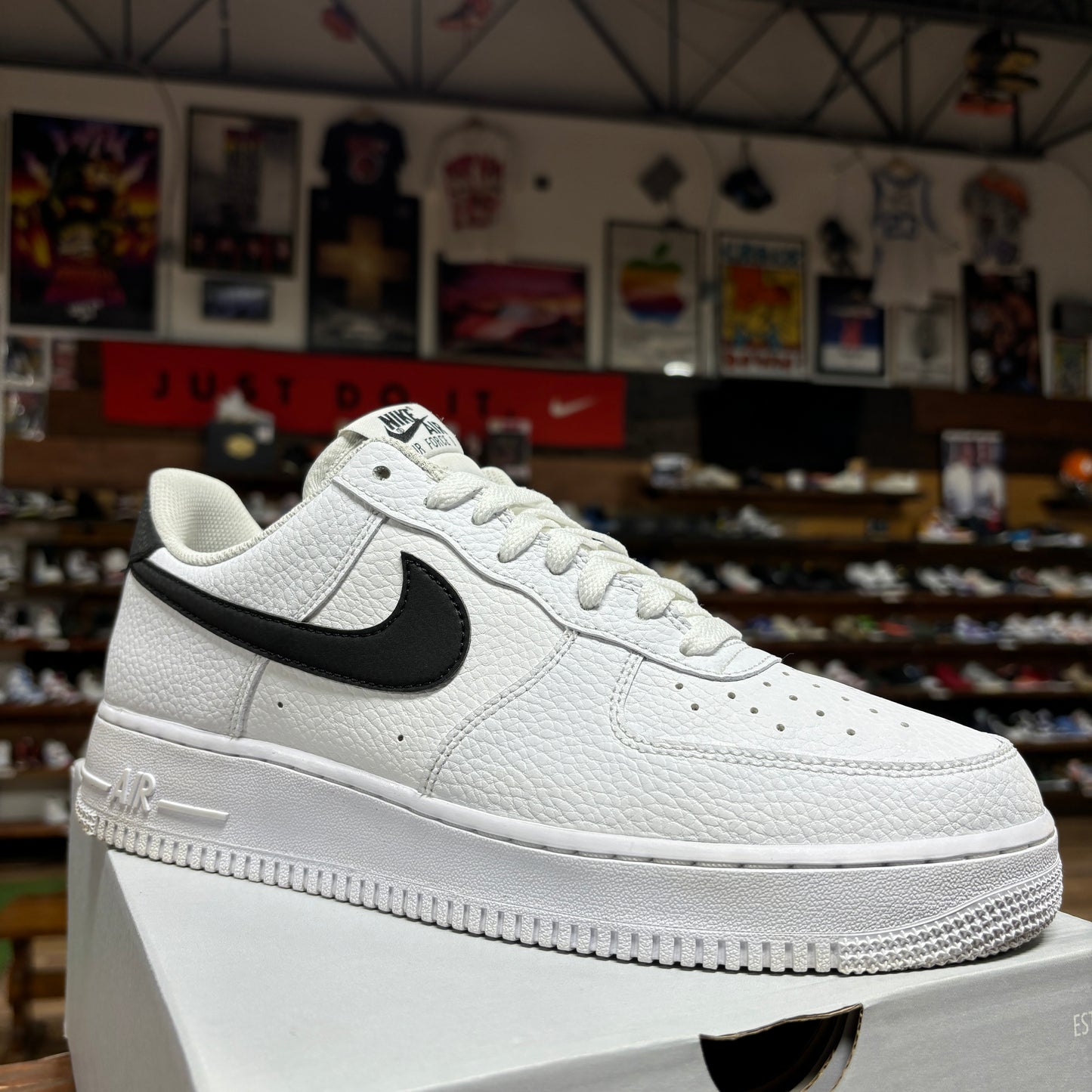 Nike AF1 Low 'White Black' Size 10