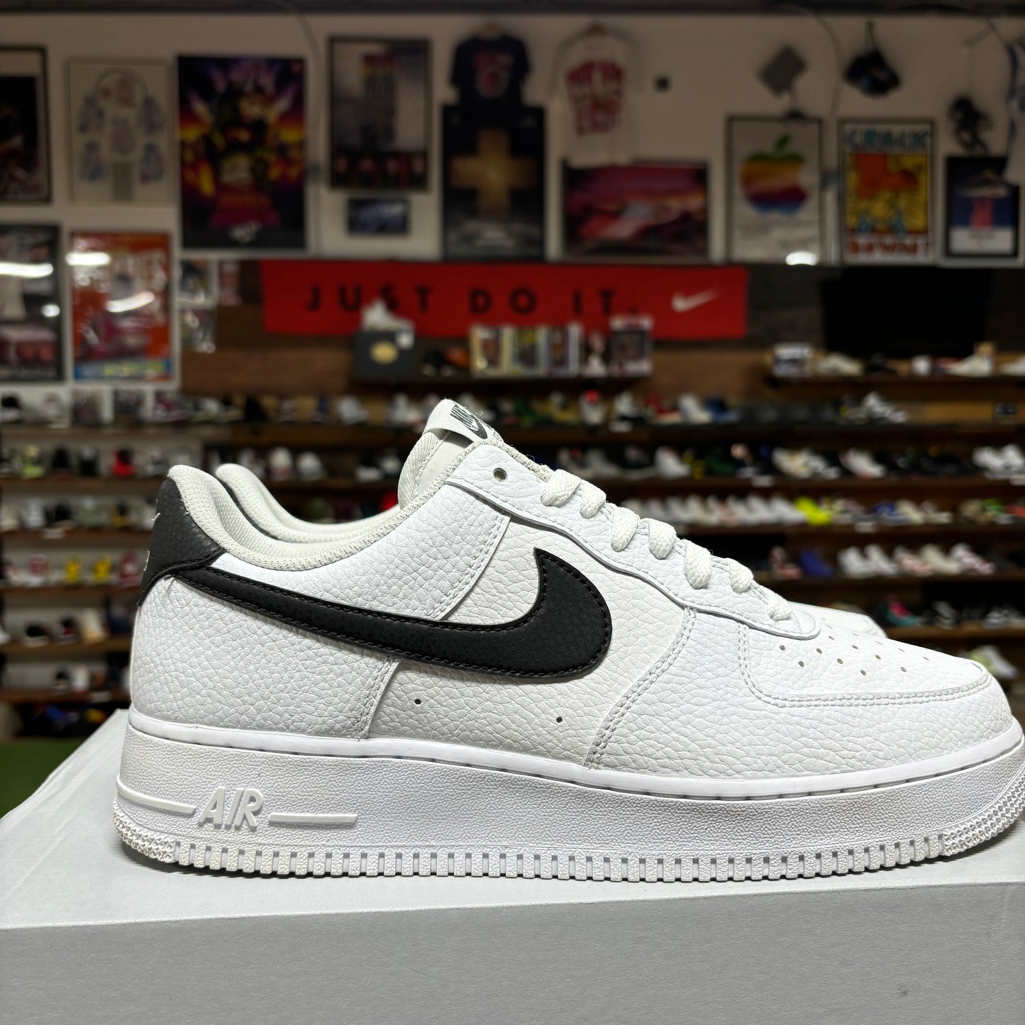 Nike AF1 Low 'White Black' Size 10