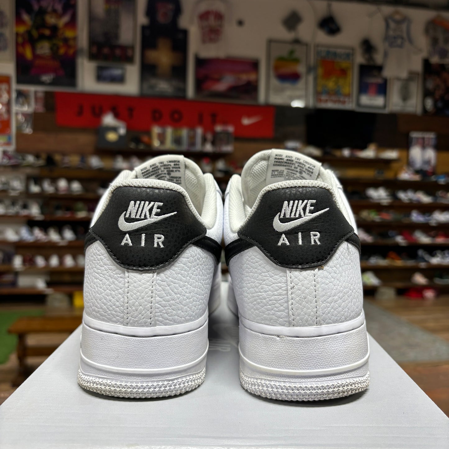 Nike AF1 Low 'White Black' Size 10