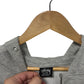 Stussy Bootleg 8 Ball Grey Zip Up Hoodie Size Medium
