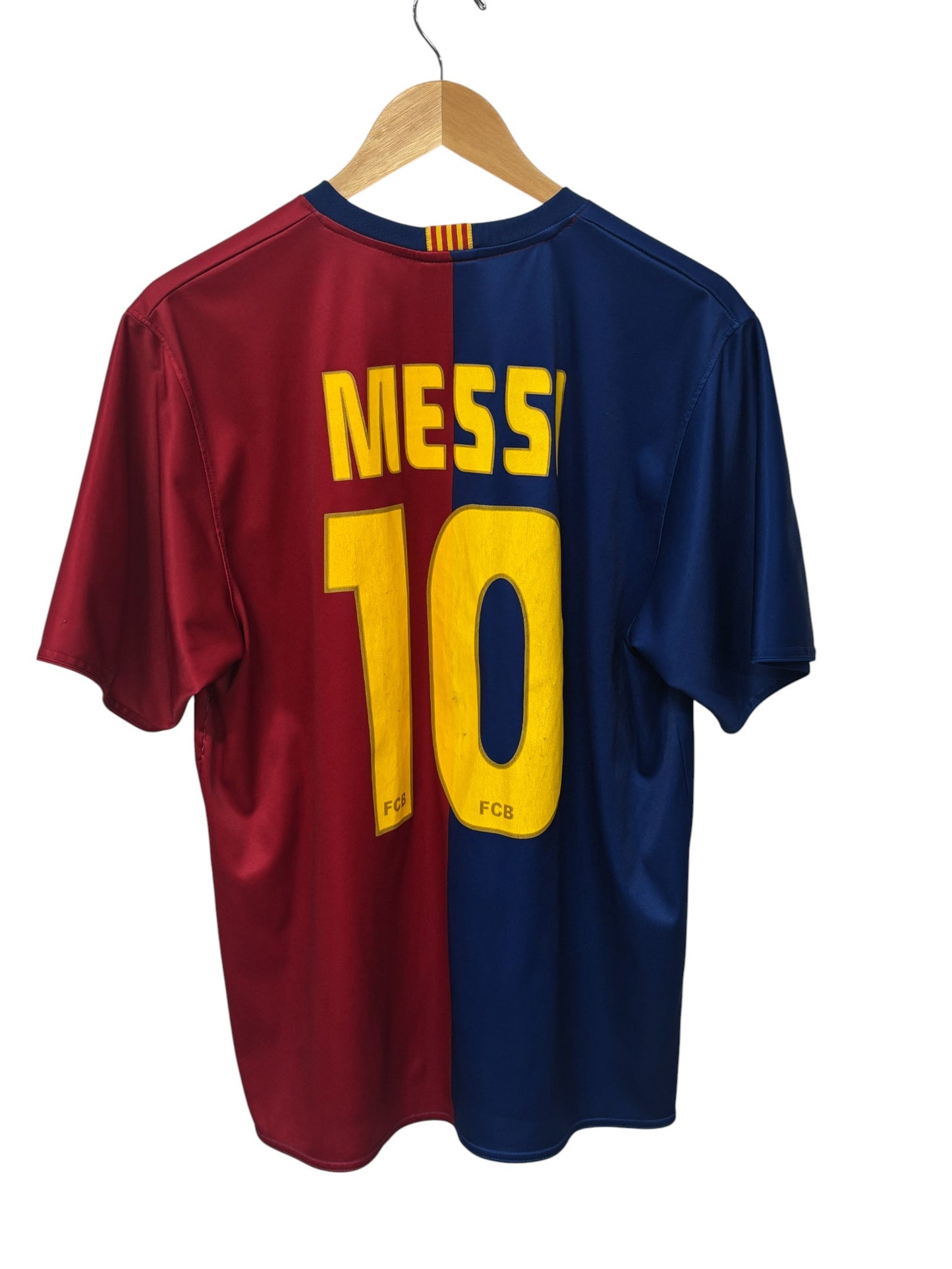FC Barcelona Leonel Messi #10 Jersey Size Large