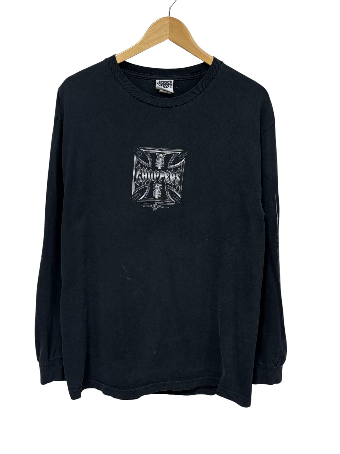 Vintage Y2K West Coast Choppers Biker Long Sleeve Size Large