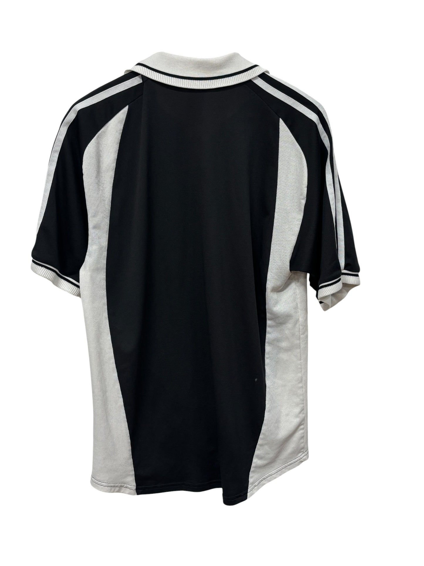Vintage Adidas Black White Soccer Jersey Size Medium