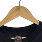 Vintage Y2K Harley Davidson Lone Wolf Biker Tee Size Large