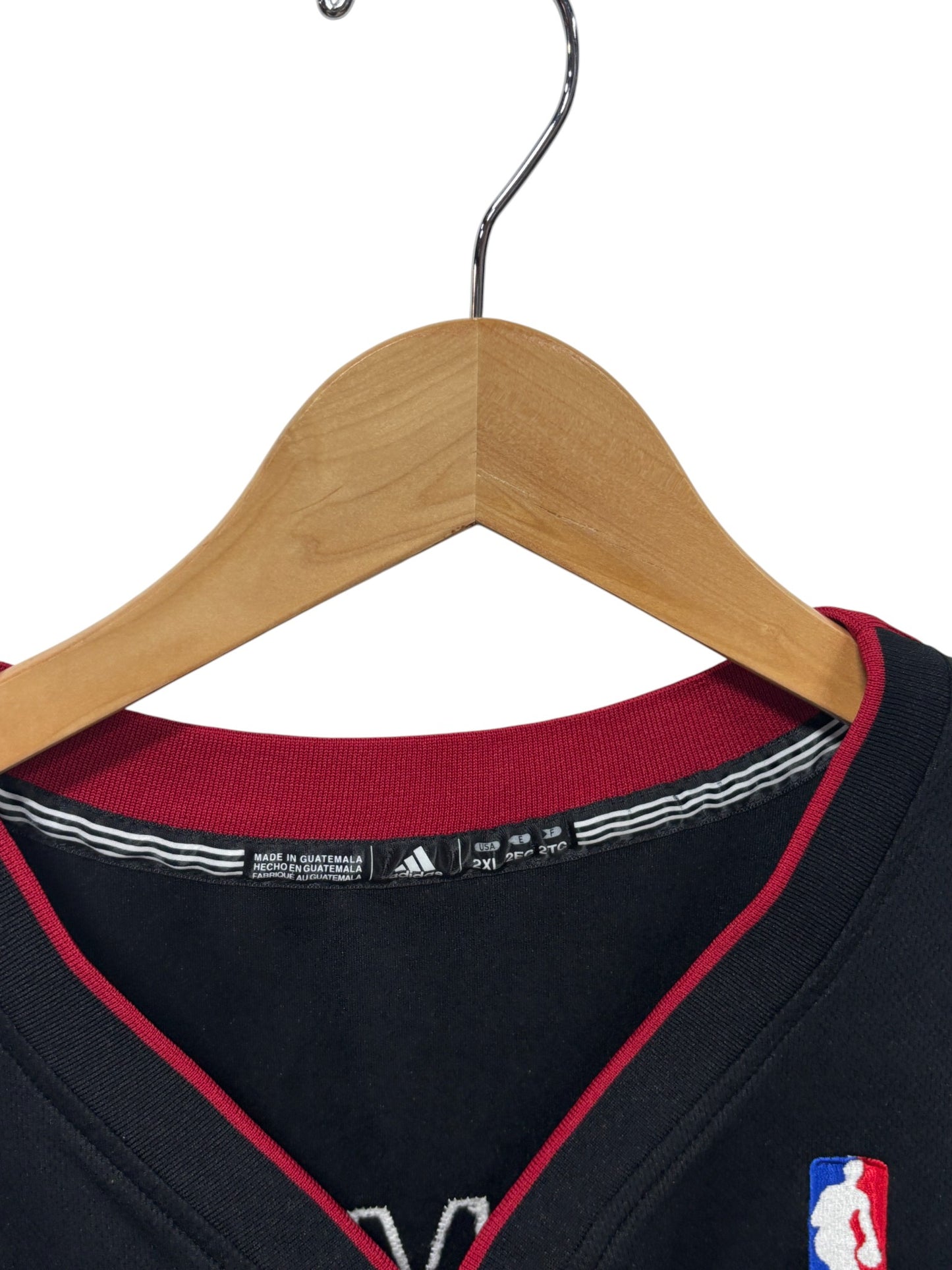 Adidas Miami Heat Lebron James #8 Black Jersey Size XXL