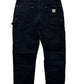 Carhartt Black Double Knee Carpenter Pants Size 36x30