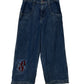 Vintage JNCO Embroidered Stovepipe Denim Jeans Size 30x30
