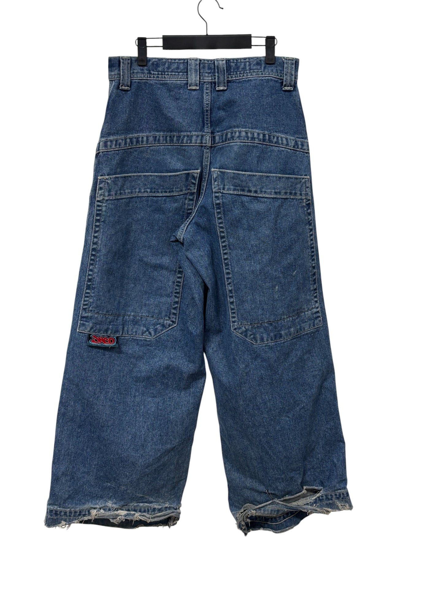 Vintage JNCO Embroidered Stovepipe Denim Jeans Size 30x30