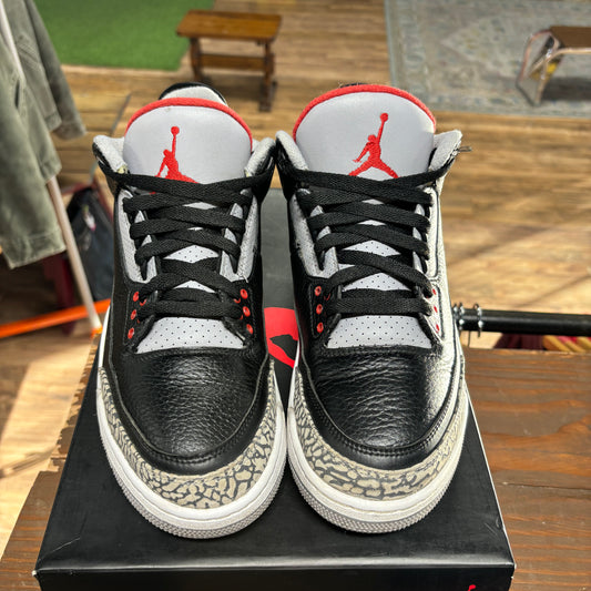 Jordan 3 'Black Cement' Size 9