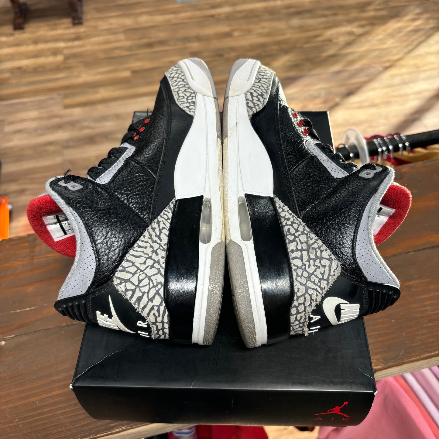 Jordan 3 'Black Cement' Size 9