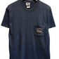 Harley Davidson Beers Vernal Utah Biker Pocket Tee Size Medium