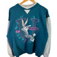 Vintage 90's Bugs Bunny Looney Tunes University Sweater Size XL