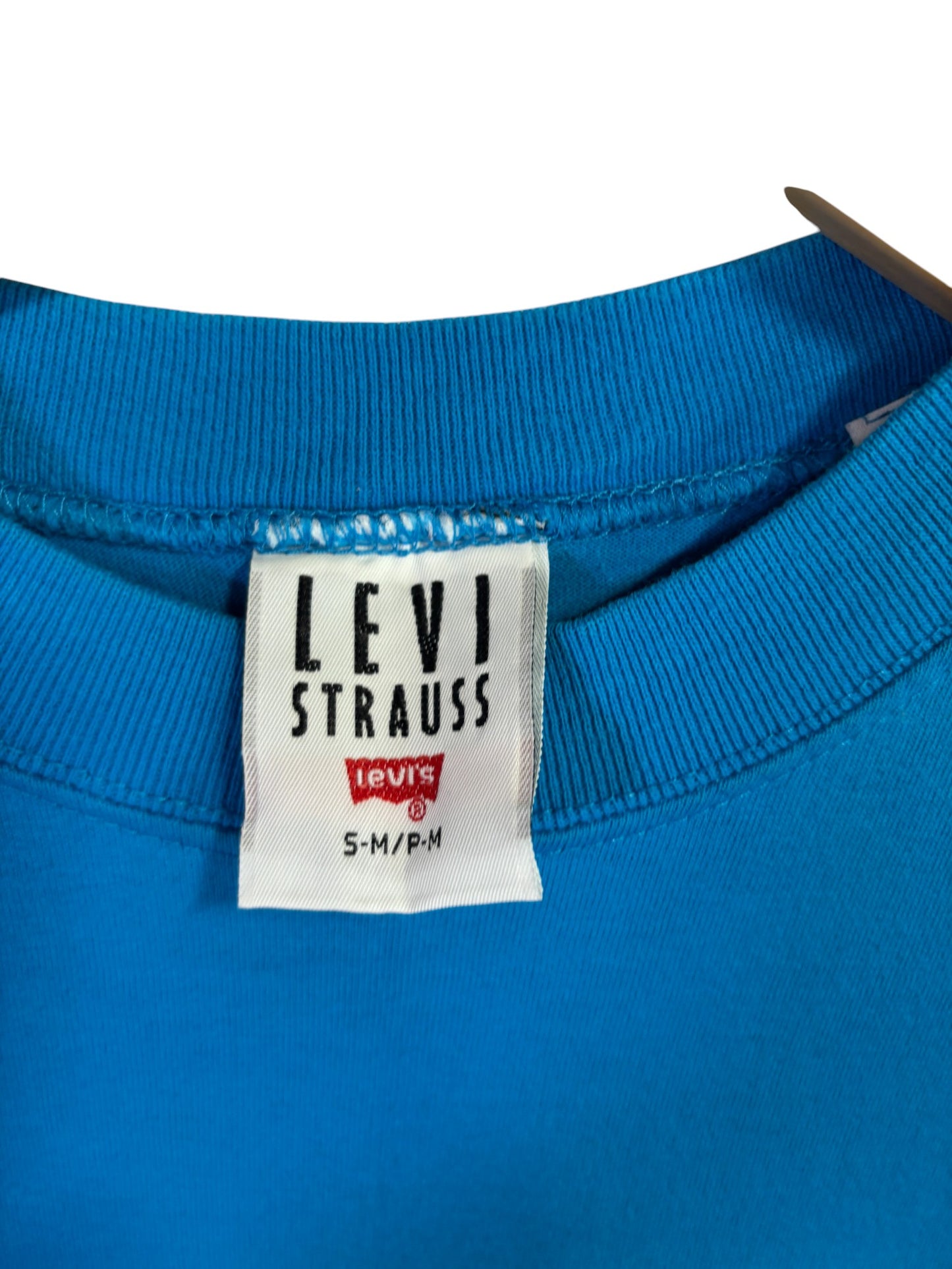 Vintage 90's Levi Strauss All Your Needs Graphic Tee Size Medium