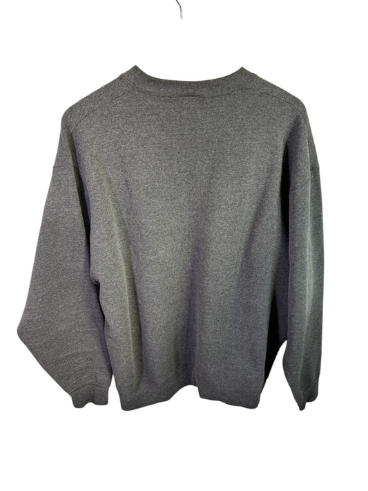 Vintage 90's BVD Grey Blank Crewneck Sweater Size XL