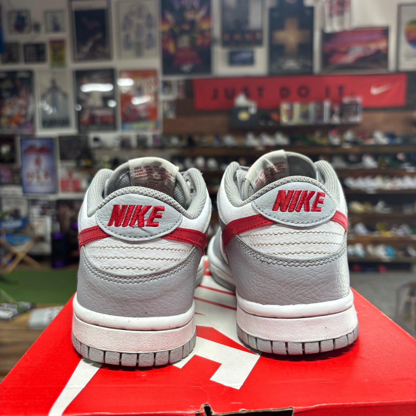 Nike Dunk Low 'Wolf Grey' Size 4Y