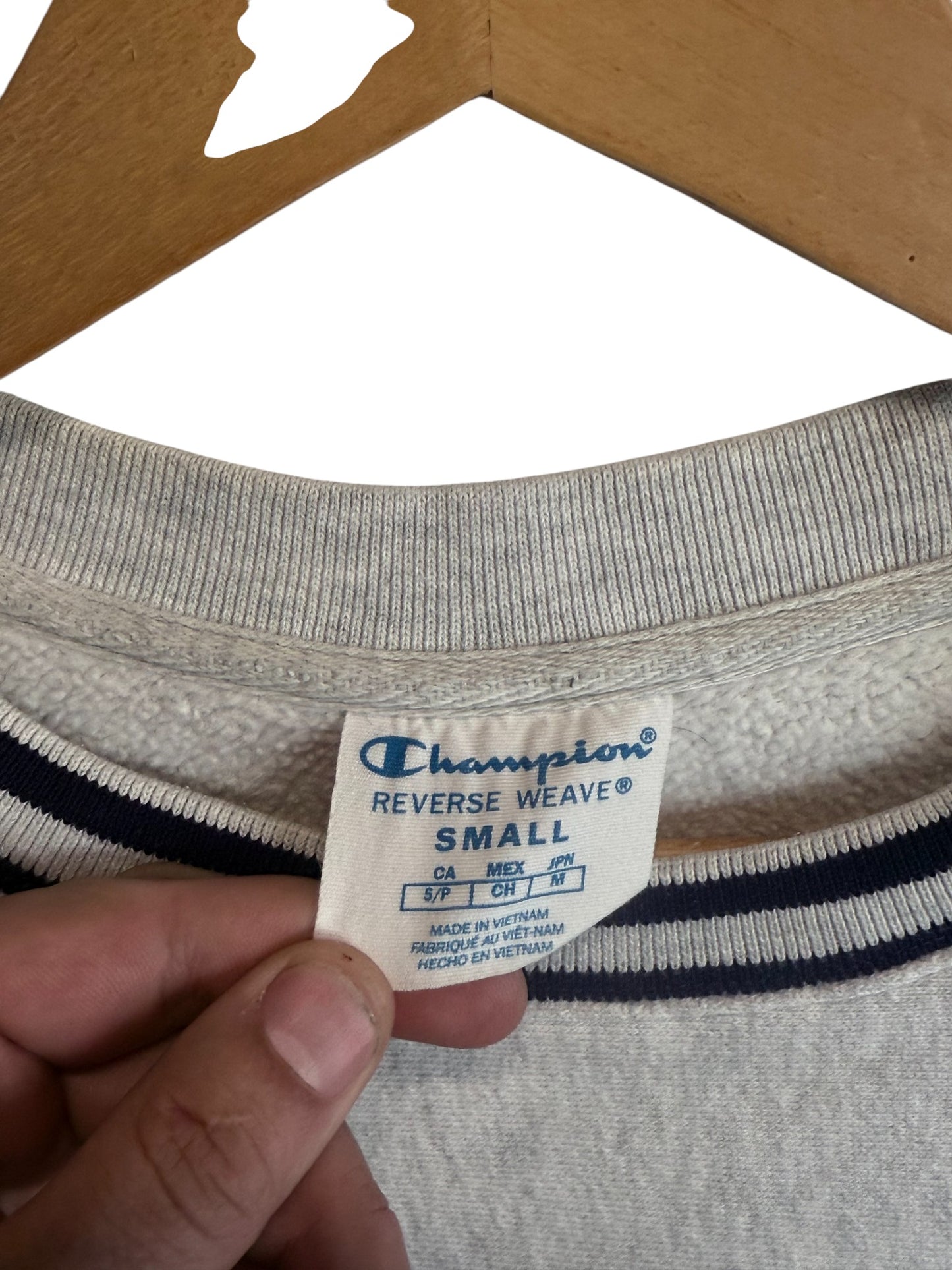 Vintage Y2K Champion TCU Collegiate Sweater Size Small