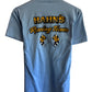 Vintage 90's Classic Car Kevin Hahn Racing Graphic Tee Size Medium