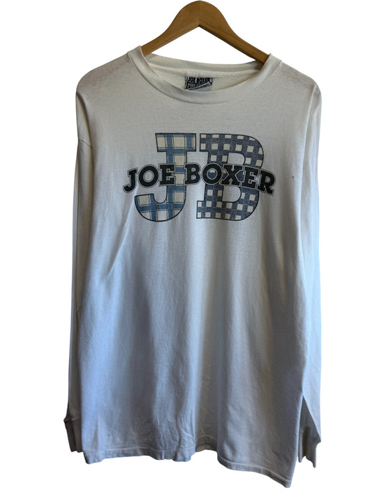Vintage 90's Joe Boxer Girlfriend Long Sleeve Sleep Shirt Size XL