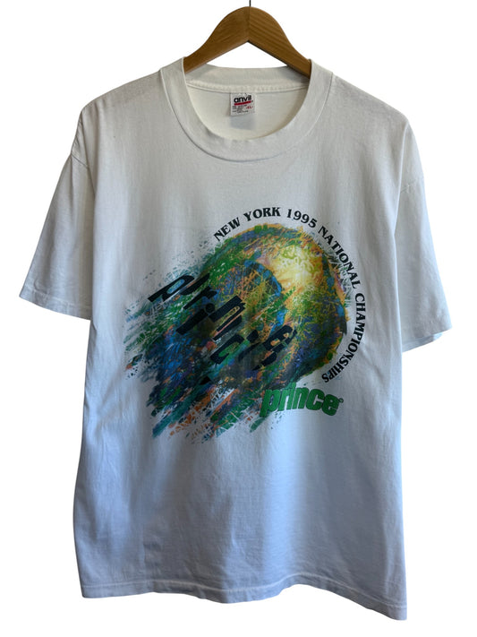 Vintage 1995 Prince Tennis National Championship Graphic Tee Size XL