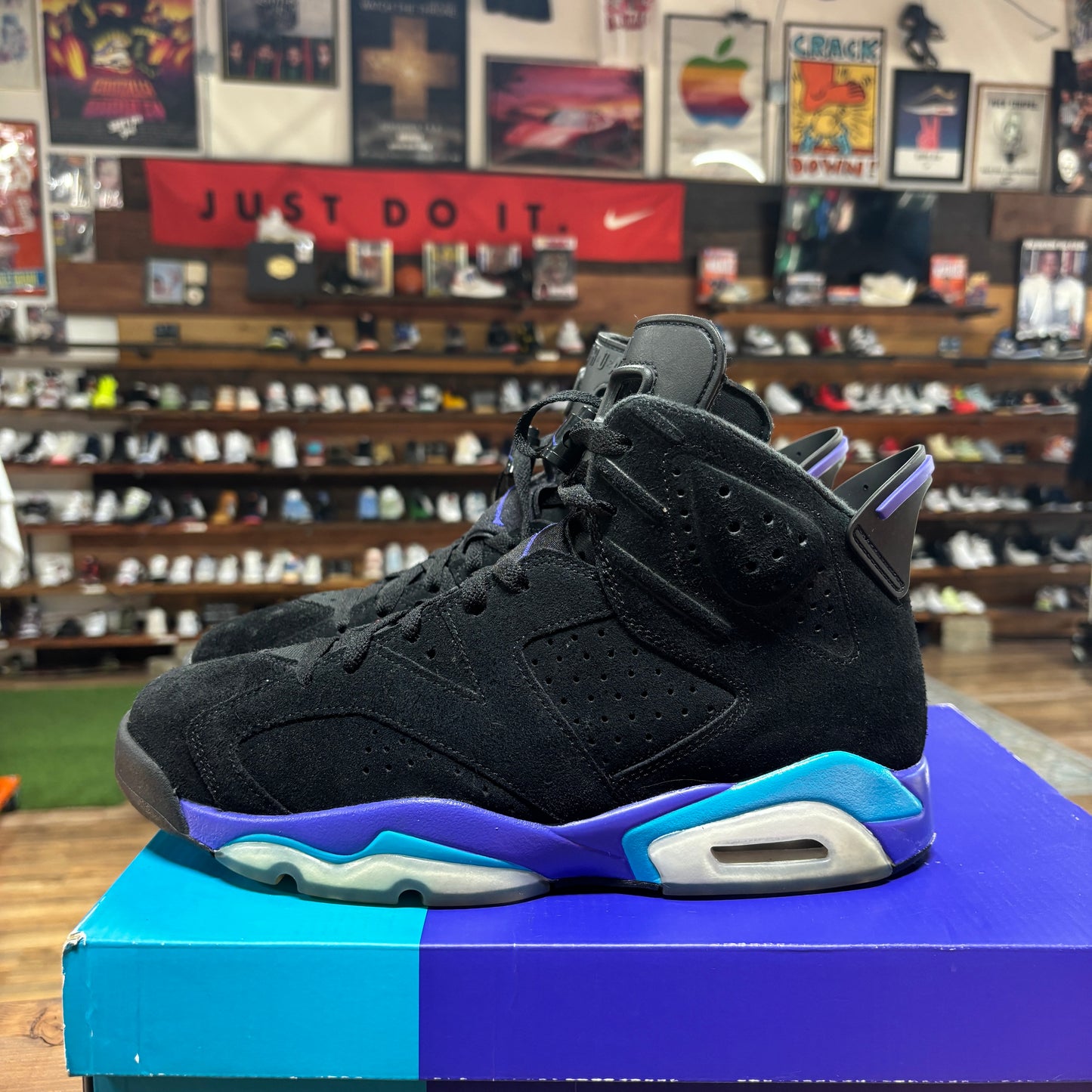 Jordan 6 'Aqua' Size 10