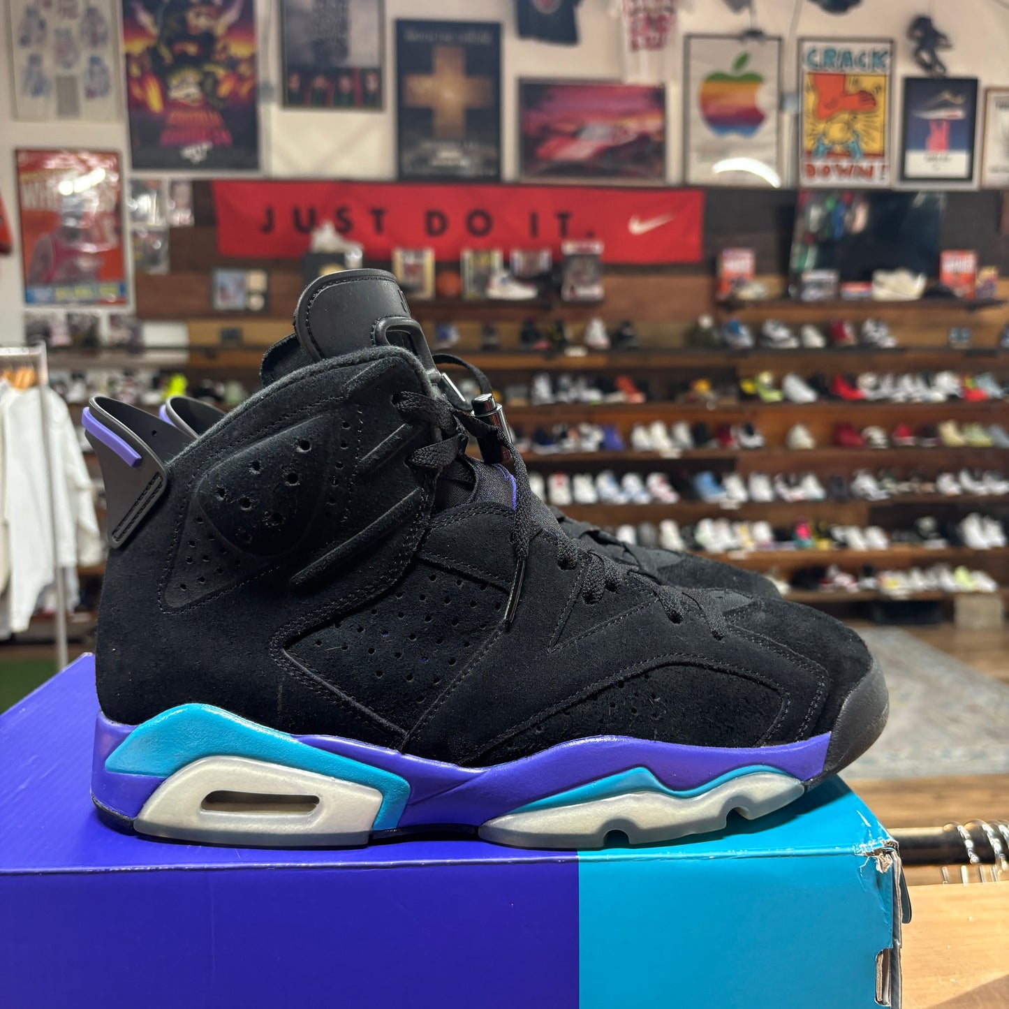 Jordan 6 'Aqua' Size 10