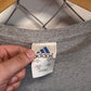 Vintage 90's Adidas Classic Logo Grey Tee Size XL