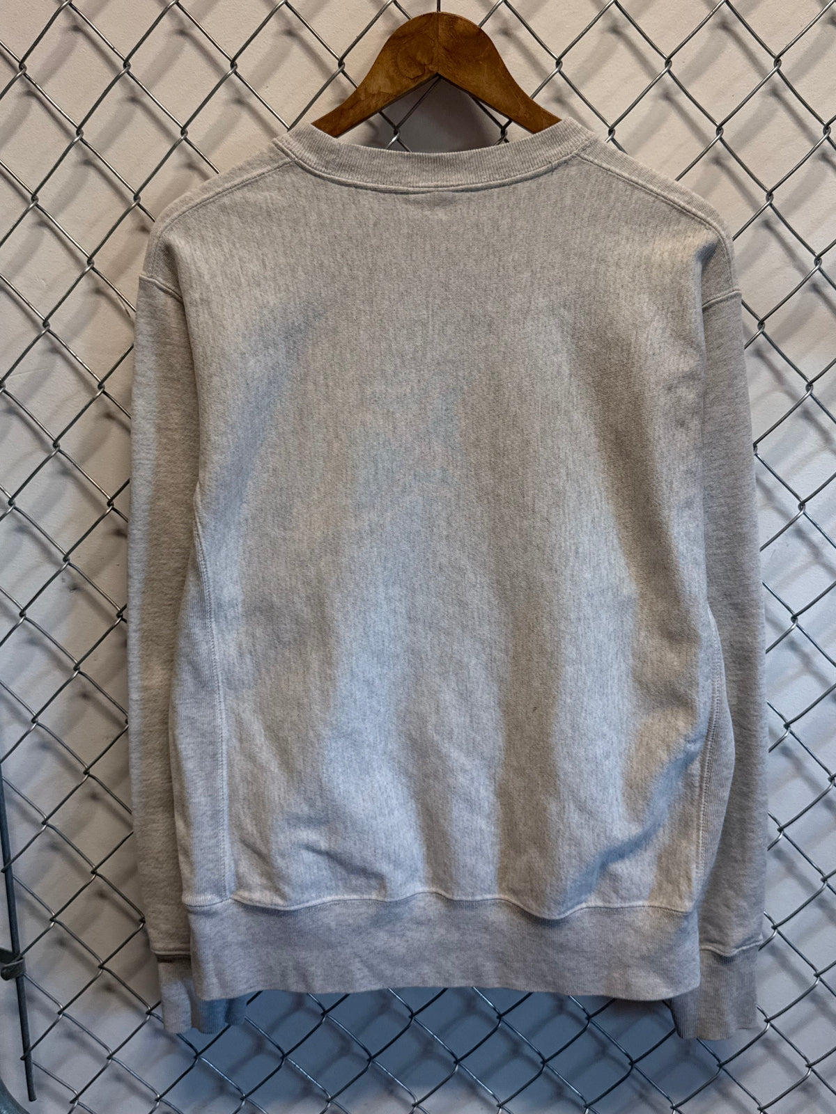 Champion Reverse Weave Lacrosse Grey Sweater Size Medium