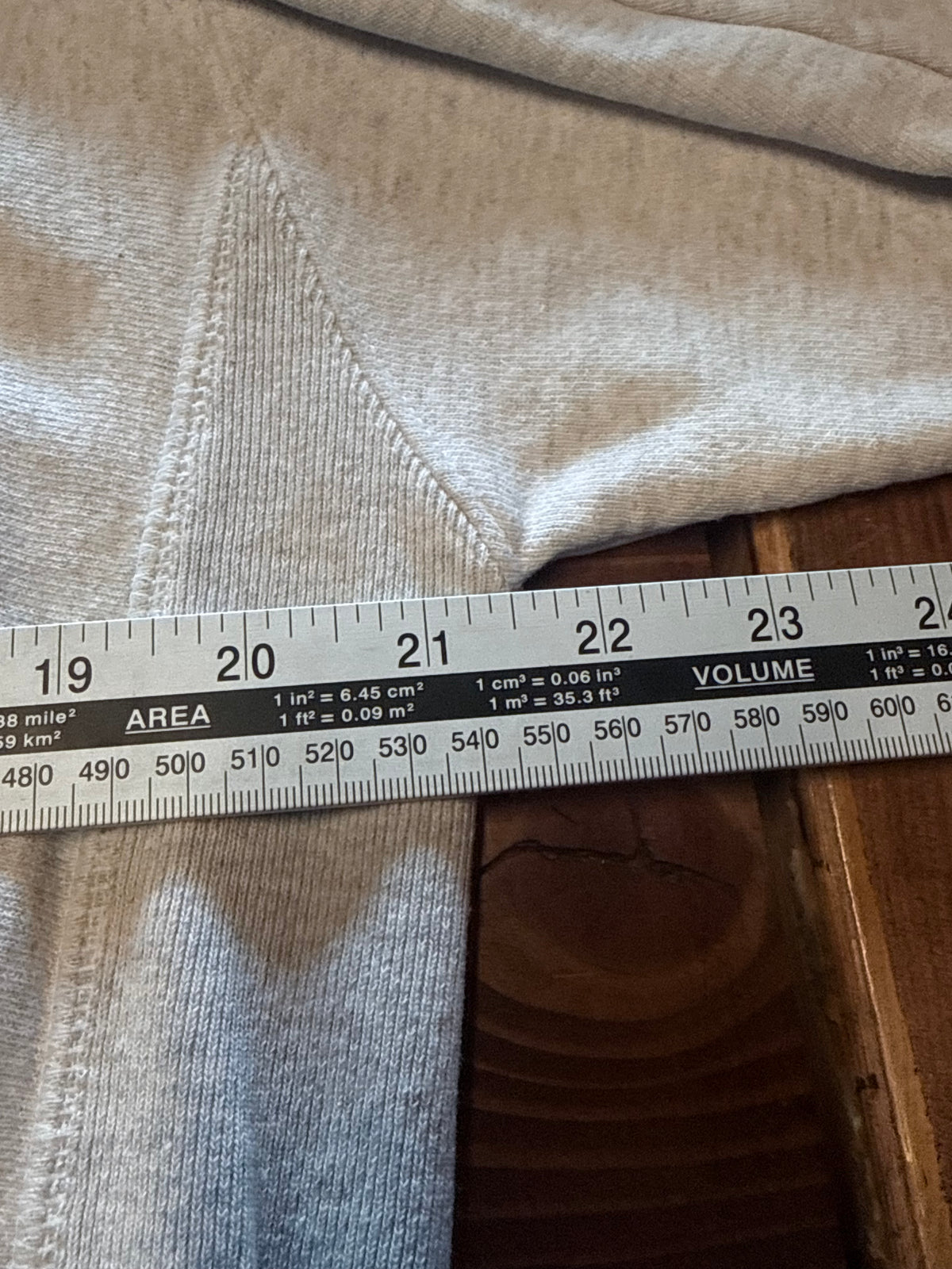 Champion Reverse Weave Lacrosse Grey Sweater Size Medium