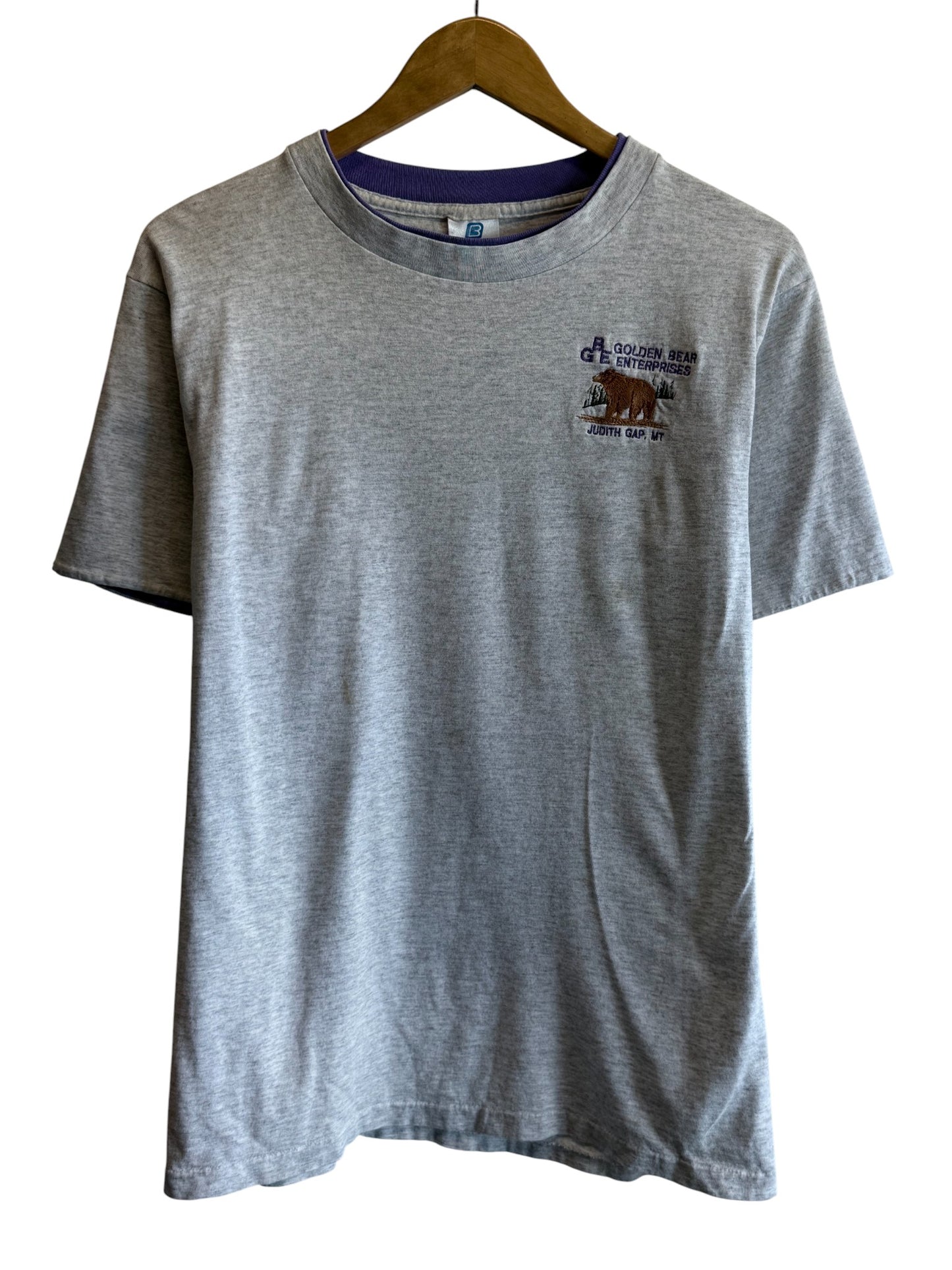 Vintage 90's Golden Bear Enterprises Judith Gap Montana Tee Size Medium