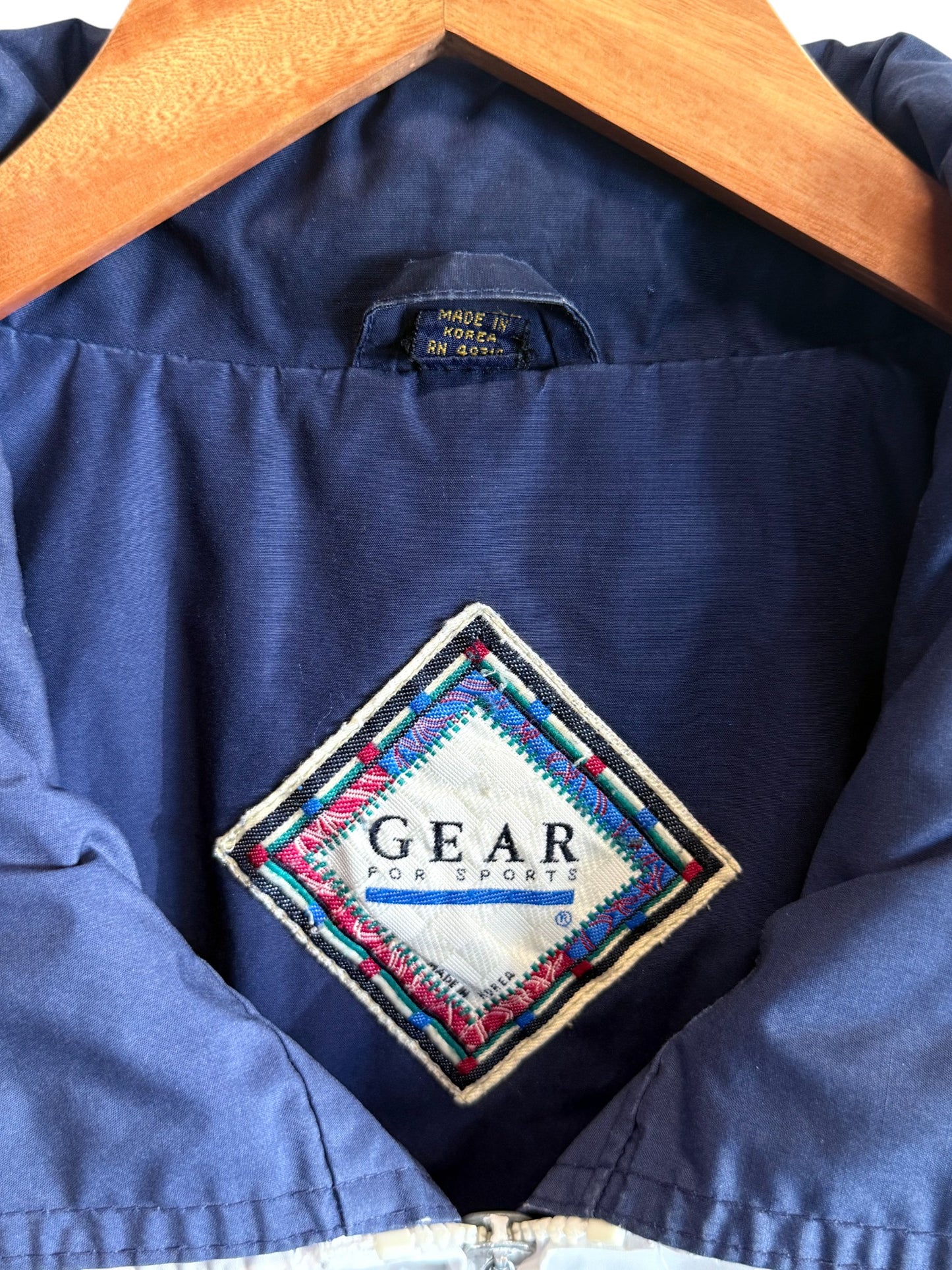 Vintage 90's Cleveland Indians Baseball Zip Up Jacket Size XXL