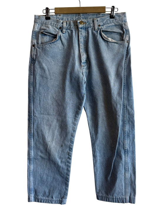 Vintage Wrangler Light Wash Denim Jeans Size 33x27