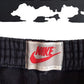 Vintage 80's Nike Silver Tag Black Swoosh Logo Sweatpants Size Medium